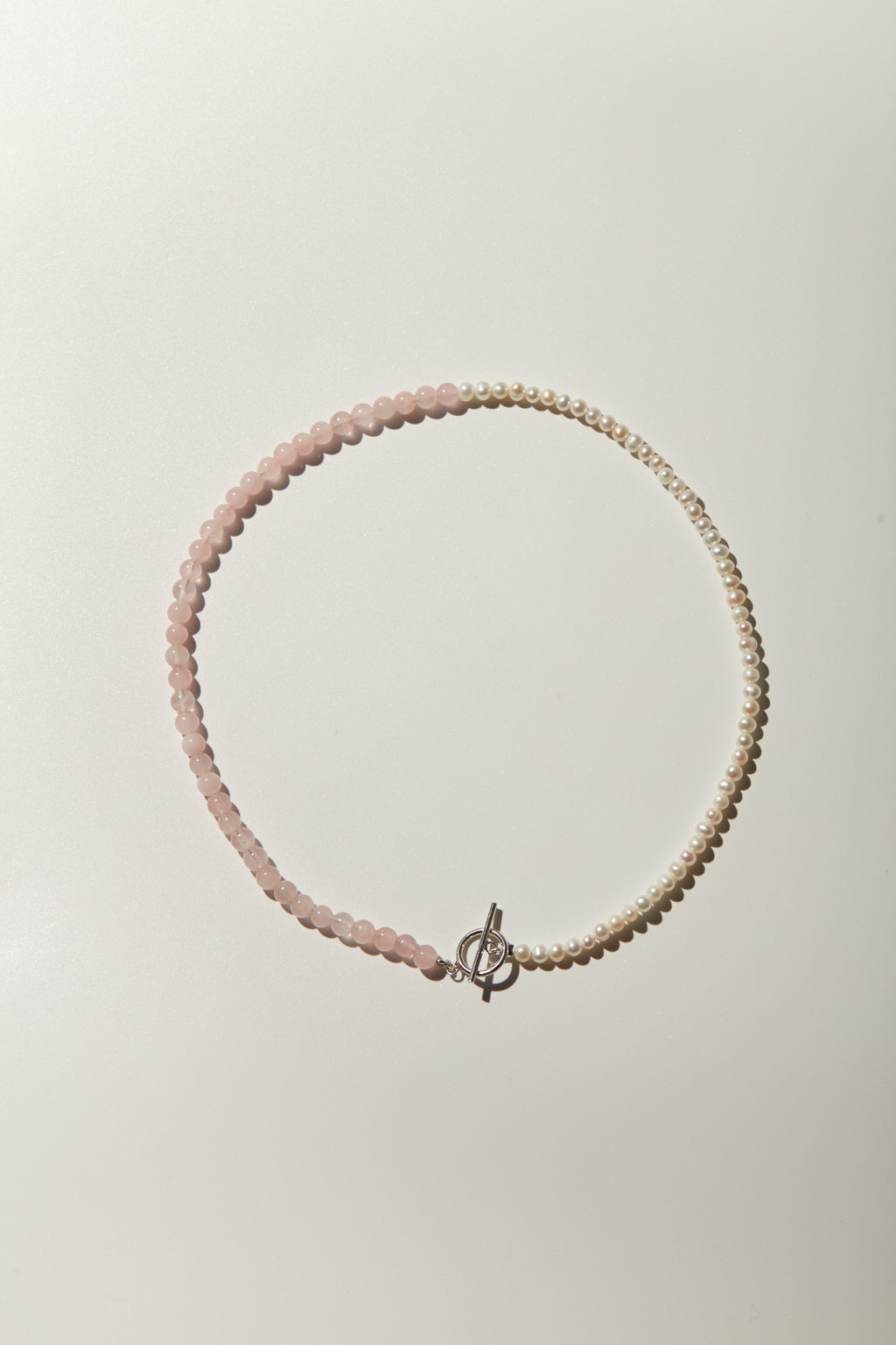 【Heart Station】Tide Pearl Gemstone Necklace/24-inch Sterling Silver Long Necklace/Bracelet (Dual-use)