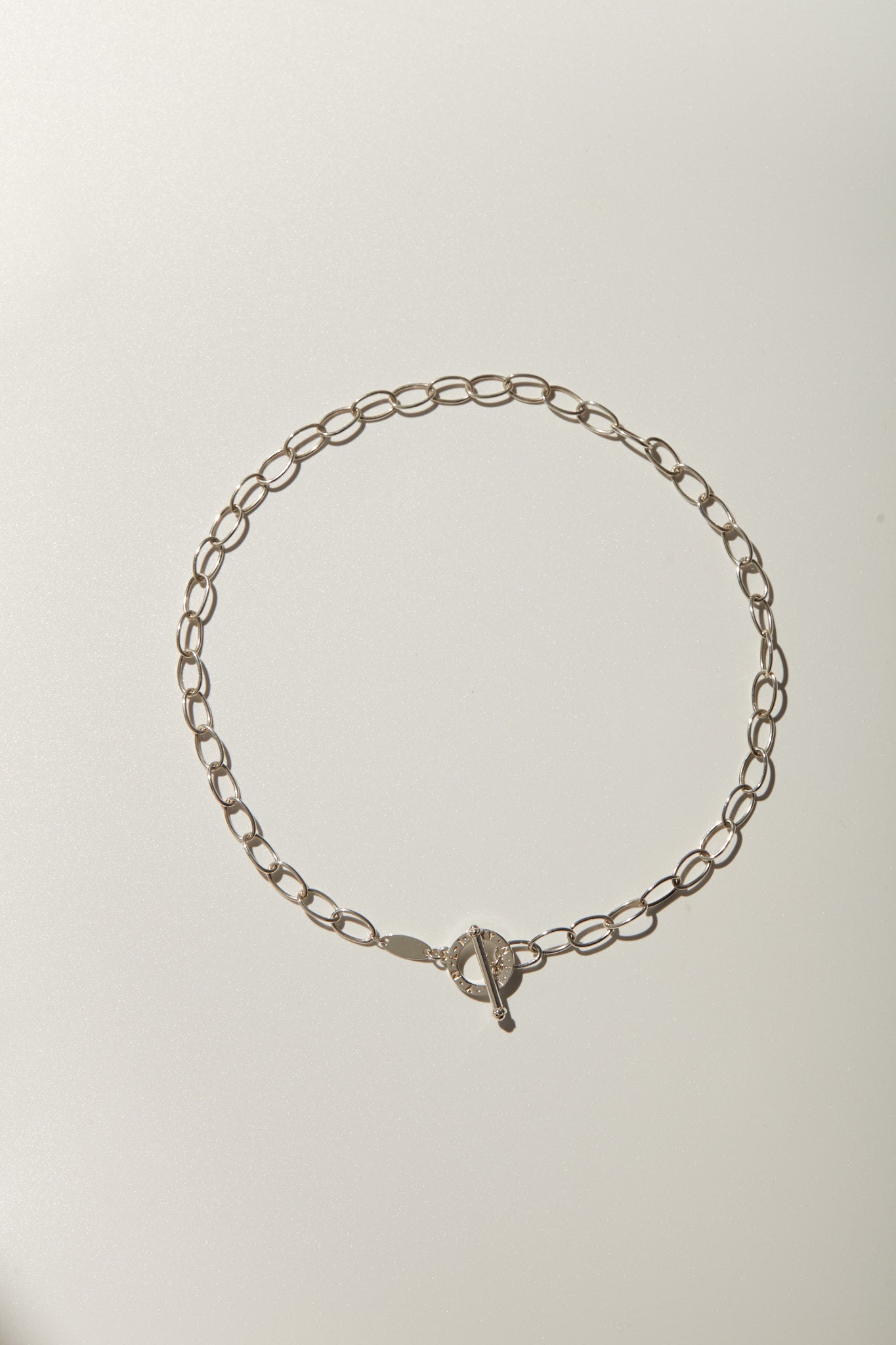 【心驛】起點＿OT釦鍊16寸純銀鍊 OT Buckle 925 Silver Necklace