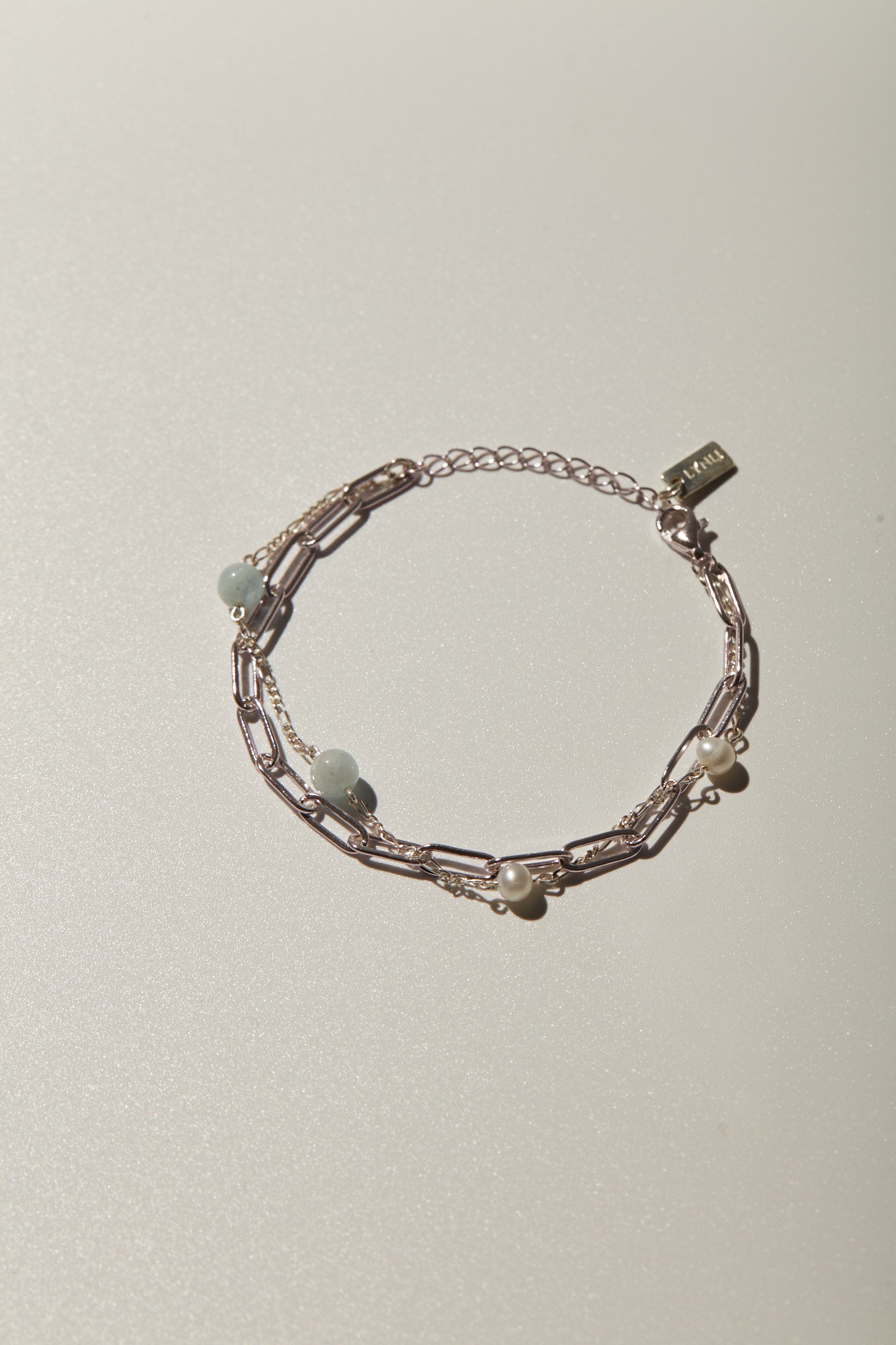 【心驛】Skylines 天際線 ＿雙層純銀手鍊＿Skylines 925 Silver Bracelet