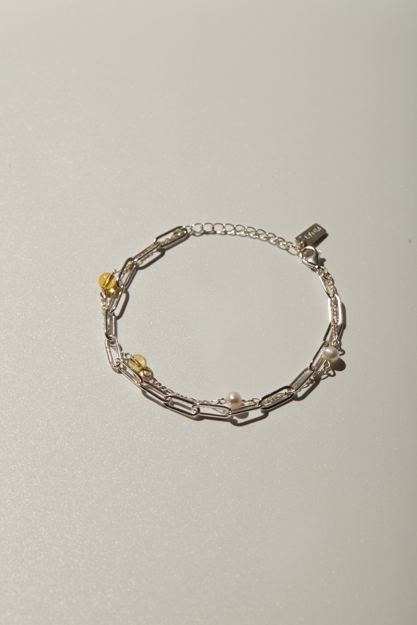 【Heart Station】Skylines 925 Silver Bracelet - Double-Layer Sterling Silver Bracelet