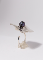 【SCART】Cope with life Ring Sterling Silver Square Rotating Ring