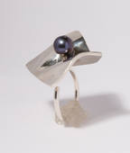 【SCART】Cope with life Ring Sterling Silver Square Rotating Ring