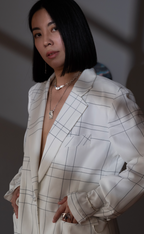 【SCART】Faith Chocker Opal Sterling Silver Necklace 38cm