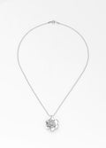 【Blooming】A Single Flower in Bloom - Plum Blossom Pendant / 925 Sterling Silver / Brass Plated with 20K Gold