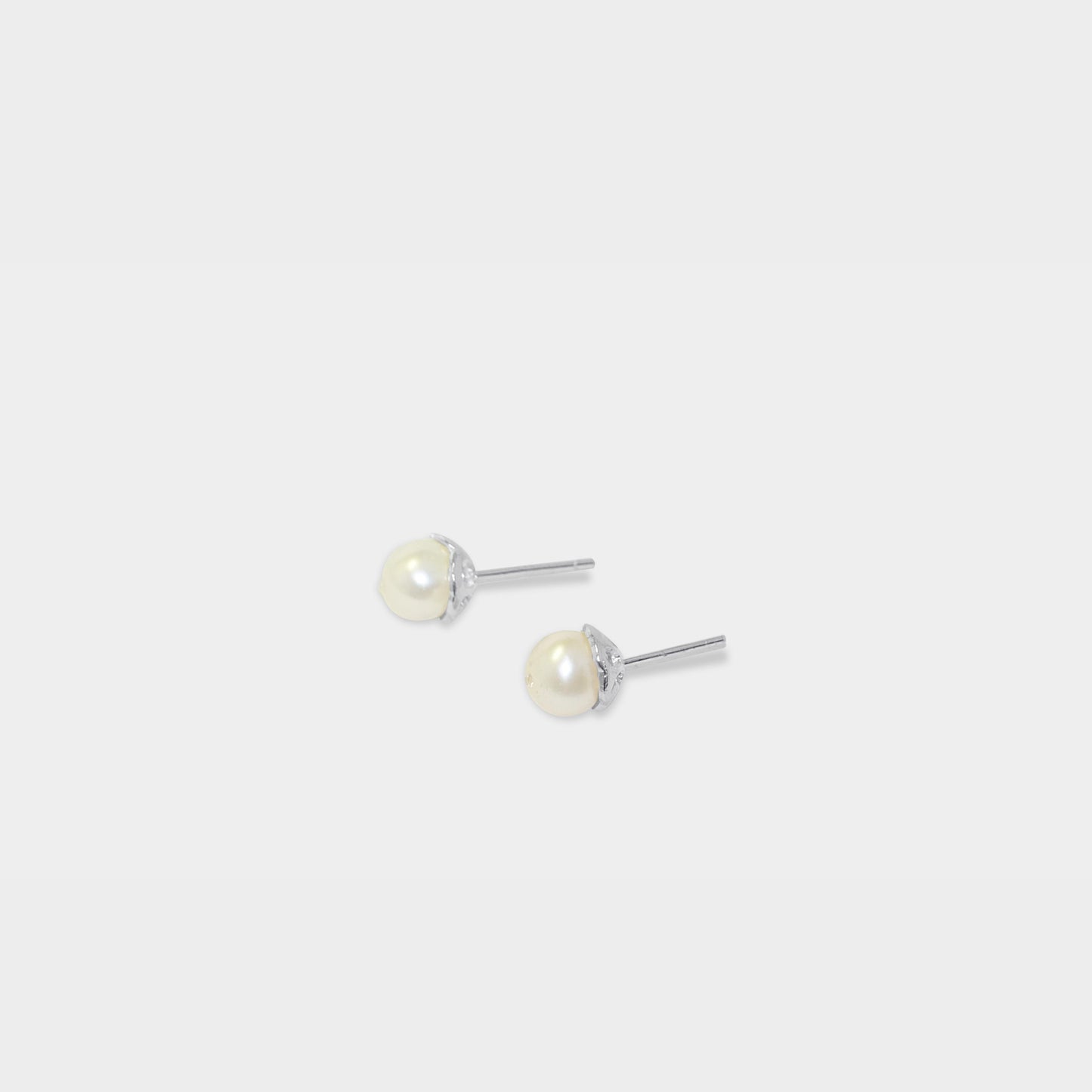 【經典珍珠】8mm 經典純銀珍珠耳環｜8mm Classic Pearl Earrings