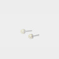 [Classic Pearl] 8mm Classic Sterling Silver Pearl Earrings 
