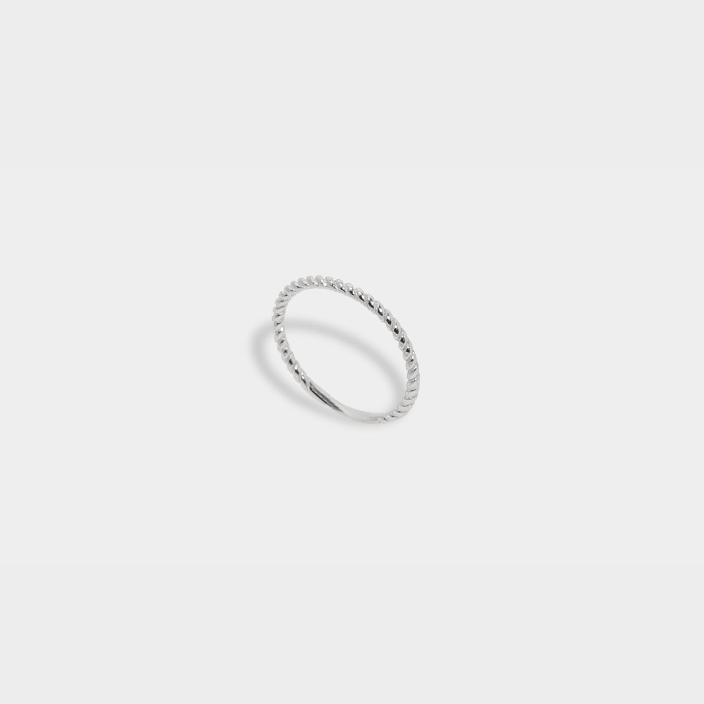 【經典日常】轉轉人生戒指/ 925純銀/925純銀鍍20K金  Silver Braided Ring