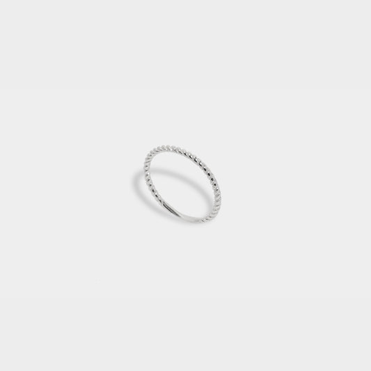 【經典日常】轉轉人生戒指/ 925純銀/925純銀鍍20K金  Silver Braided Ring