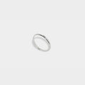 [Classic Everyday Wear] Simple One-Line Ring / 925 Sterling Silver / 925 Sterling Silver Plated with 20K Gold Silver Band Ring