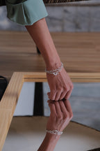 【Heart Station】Starting Point - 16-inch Sterling Silver OT Buckle Necklace