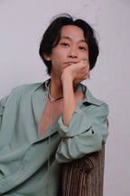 【Heart Station】Tide Pearl Gemstone Necklace/24-inch Sterling Silver Long Necklace/Bracelet (Dual-use)