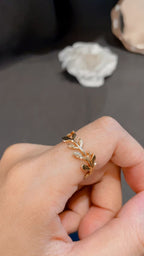 【Blooming】Bay Leaf Ring / Event Ring