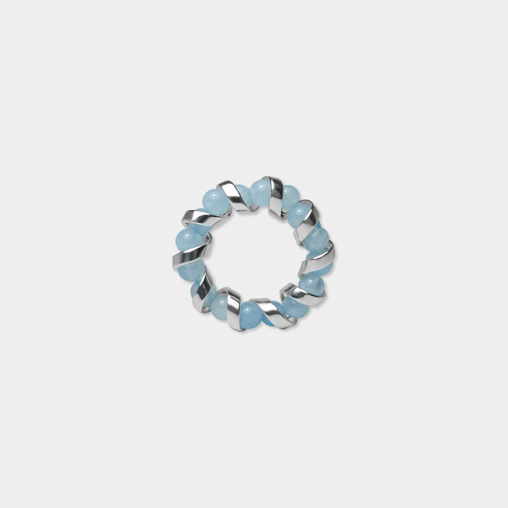 【粉彩】【四色訂製】時來運轉-緞帶珠珠戒指Time Comes Ring(4 colors)
