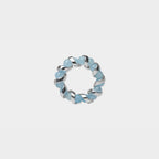 【Pastel】【Customizable in 4 Colors】Time Comes Ring (4 colors) - Satin Ribbon Beaded Ring